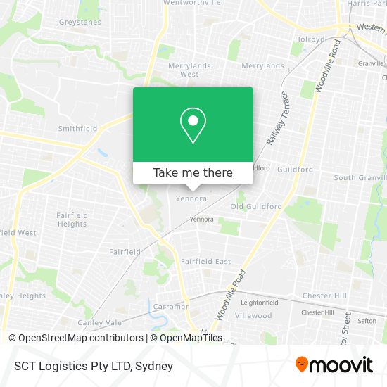 SCT Logistics Pty LTD map