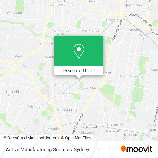 Active Manufacturing Supplies map