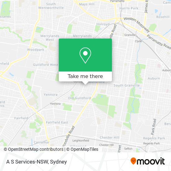 Mapa A S Services-NSW