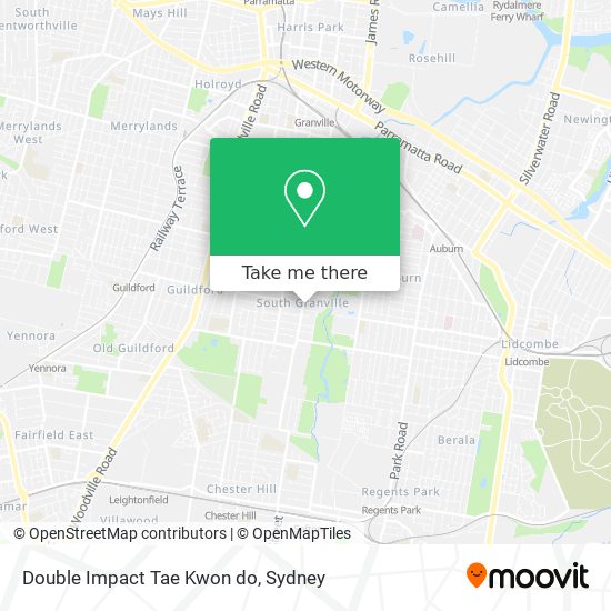 Double Impact Tae Kwon do map