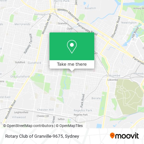 Rotary Club of Granville-9675 map