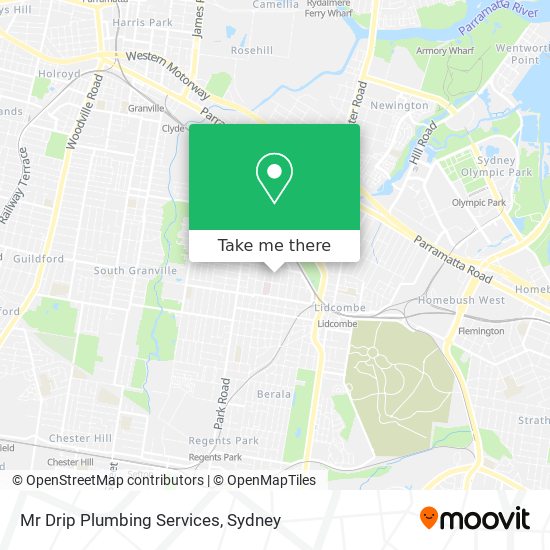 Mr Drip Plumbing Services map