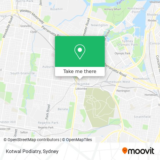 Kotwal Podiatry map