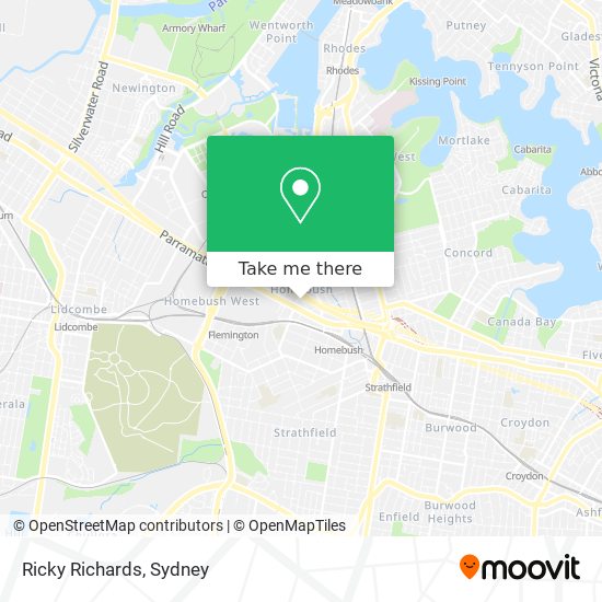 Ricky Richards map