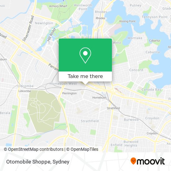 Otomobile Shoppe map