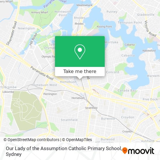Our Lady of the Assumption Catholic Primary School map