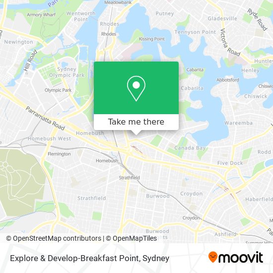 Explore & Develop-Breakfast Point map