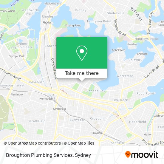 Broughton Plumbing Services map