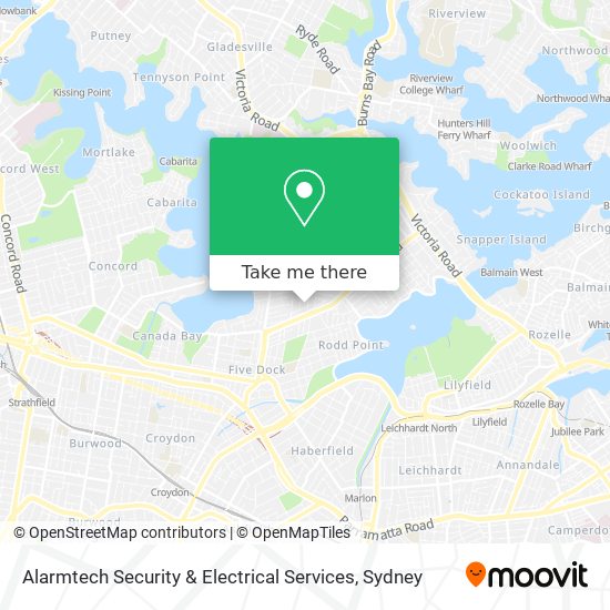 Alarmtech Security & Electrical Services map