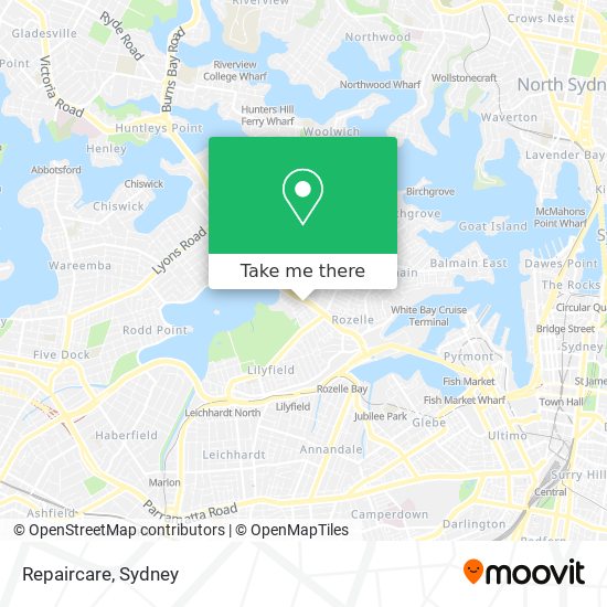 Repaircare map