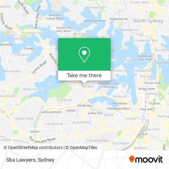 Sba Lawyers map