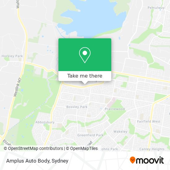 Amplus Auto Body map