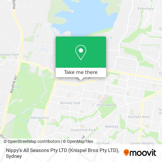 Nippy's All Seasons Pty LTD (Knispel Bros Pty LTD) map