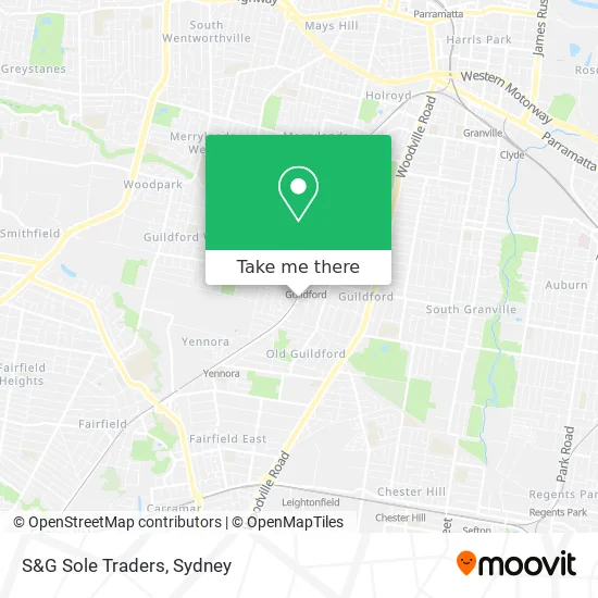 S&G Sole Traders map