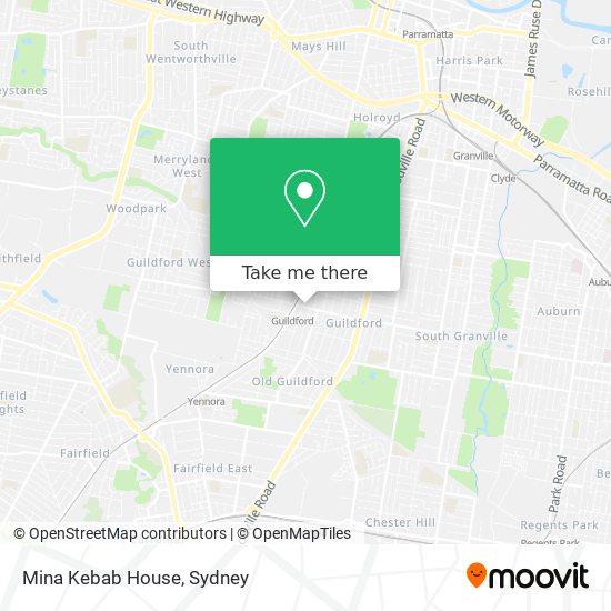 Mina Kebab House map