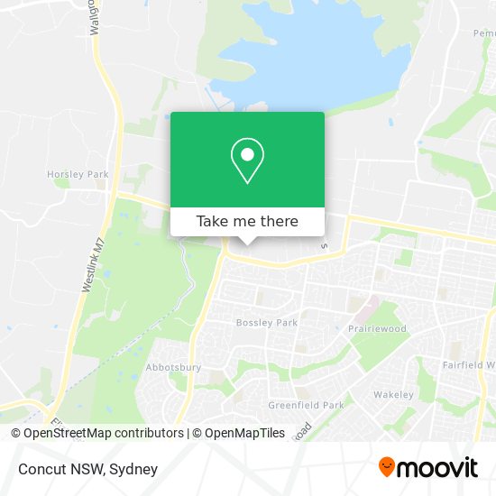 Mapa Concut NSW