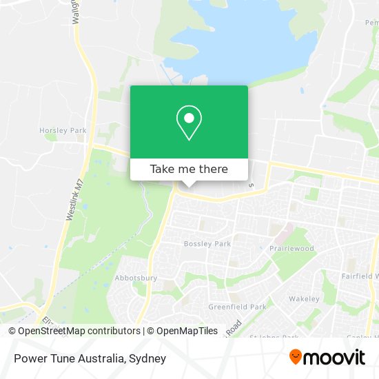 Mapa Power Tune Australia