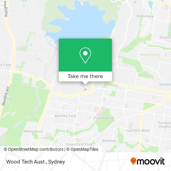 Mapa Wood Tech Aust.