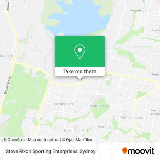 Mapa Steve Rixon Sporting Enterprises