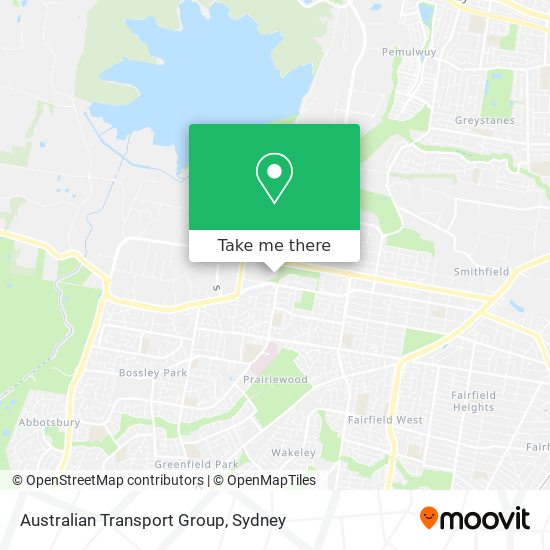 Australian Transport Group map
