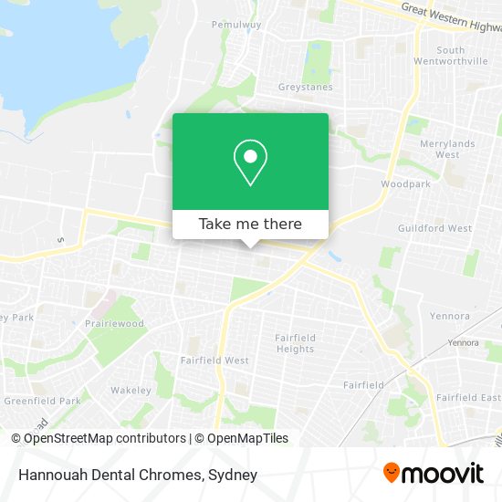 Hannouah Dental Chromes map