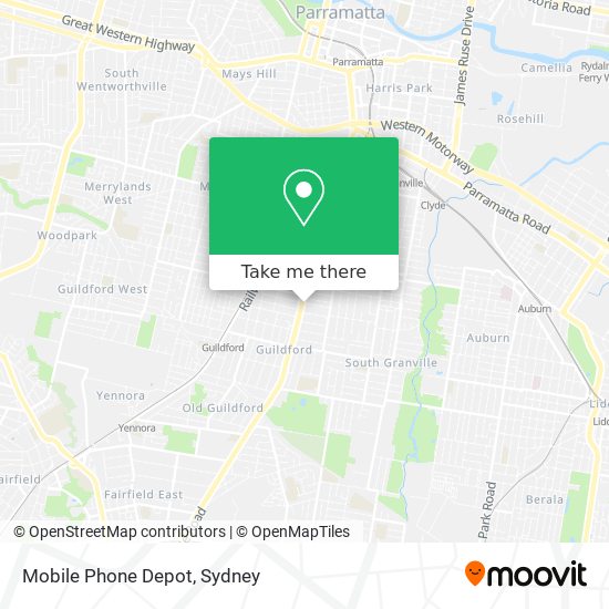 Mobile Phone Depot map