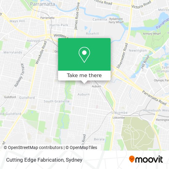 Cutting Edge Fabrication map