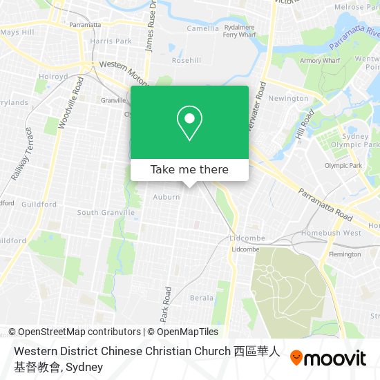 Western District Chinese Christian Church 西區華人基督教會 map