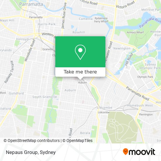 Nepaus Group map