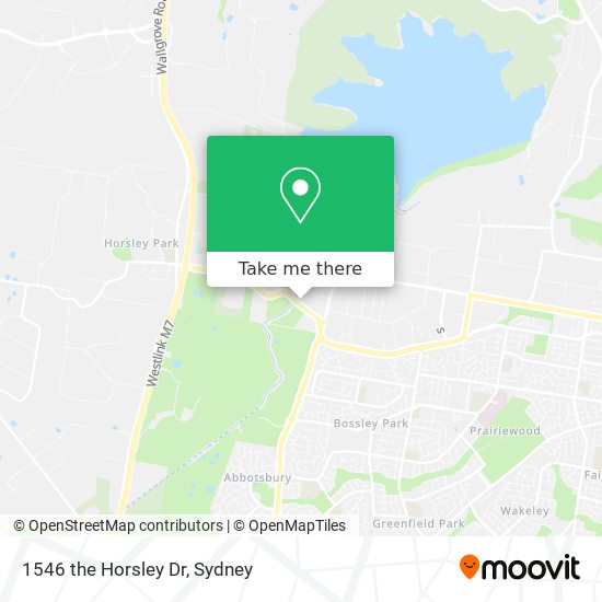 1546 the Horsley Dr map
