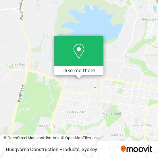 Husqvarna Construction Products map