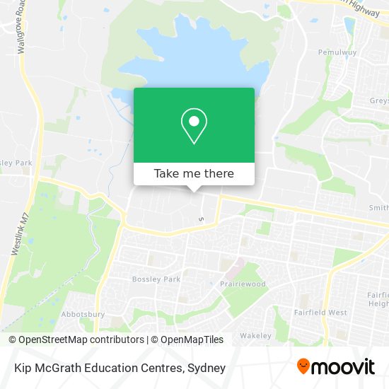 Kip McGrath Education Centres map