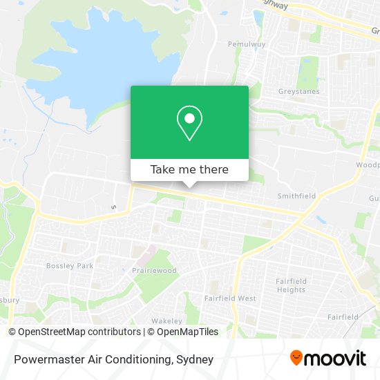 Powermaster Air Conditioning map