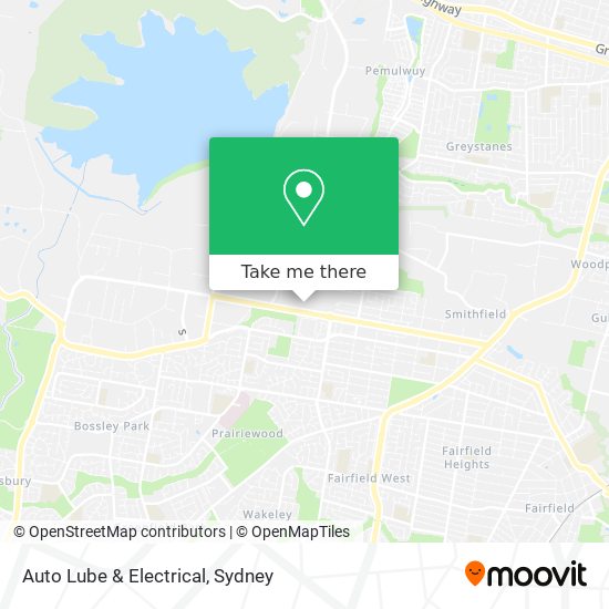 Auto Lube & Electrical map