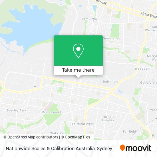 Mapa Nationwide Scales & Calibration Australia