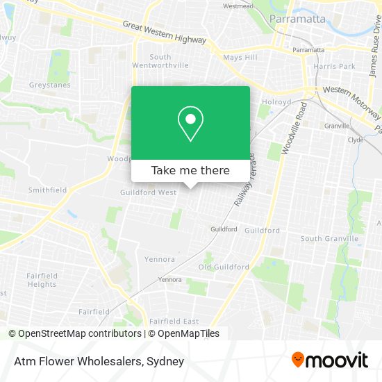 Atm Flower Wholesalers map