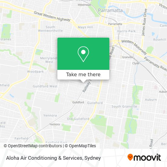 Aloha Air Conditioning & Services map