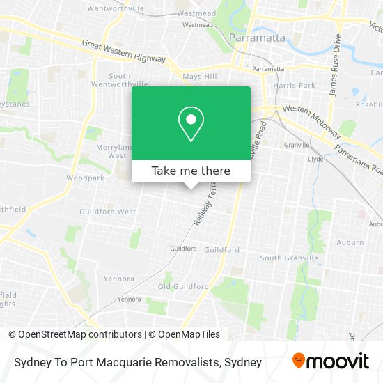 Mapa Sydney To Port Macquarie Removalists