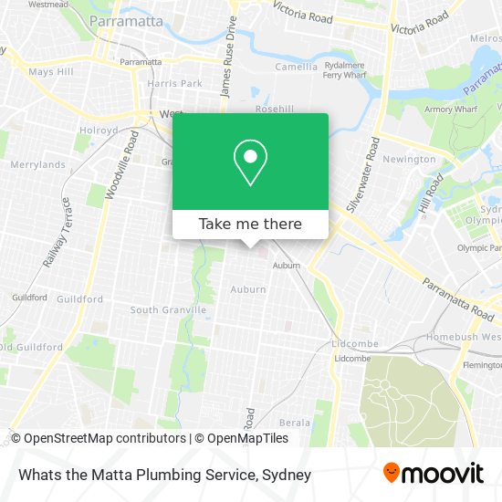 Mapa Whats the Matta Plumbing Service