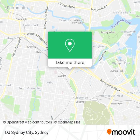 DJ Sydney City map