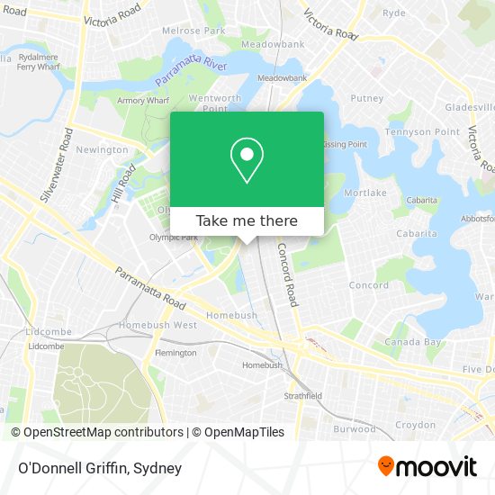 O'Donnell Griffin map