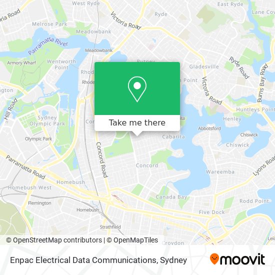 Enpac Electrical Data Communications map