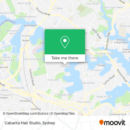 Cabarita Hair Studio map