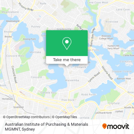 Mapa Australian Institute of Purchasing & Materials MGMNT