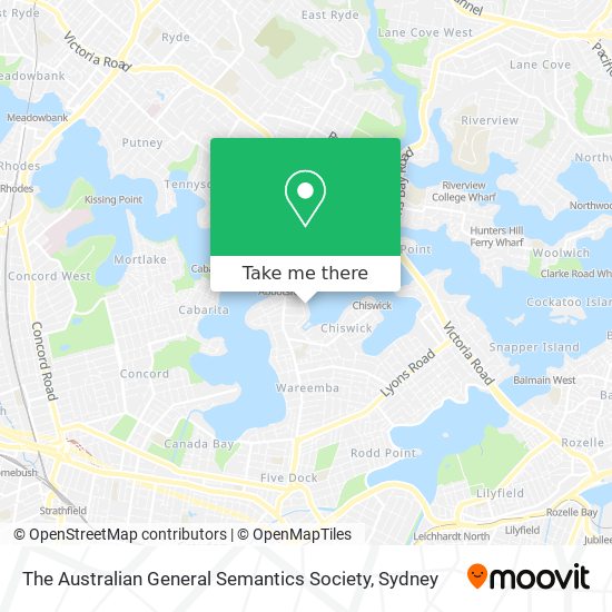 The Australian General Semantics Society map