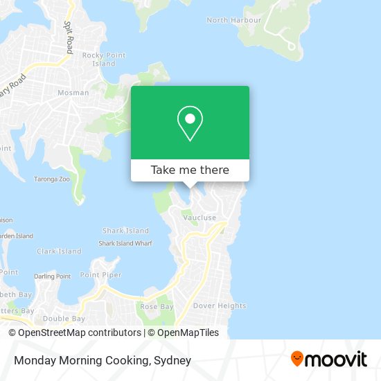 Monday Morning Cooking map