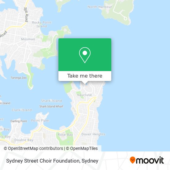 Sydney Street Choir Foundation map