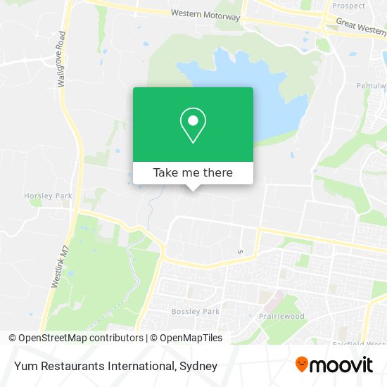 Yum Restaurants International map