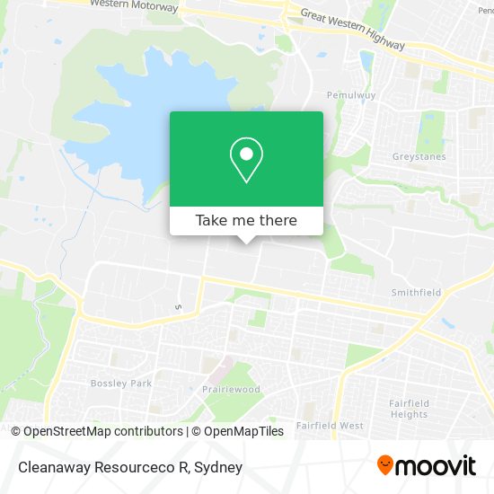 Cleanaway Resourceco R map