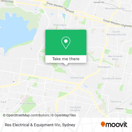 Mapa Res Electrical & Equipment-Vic